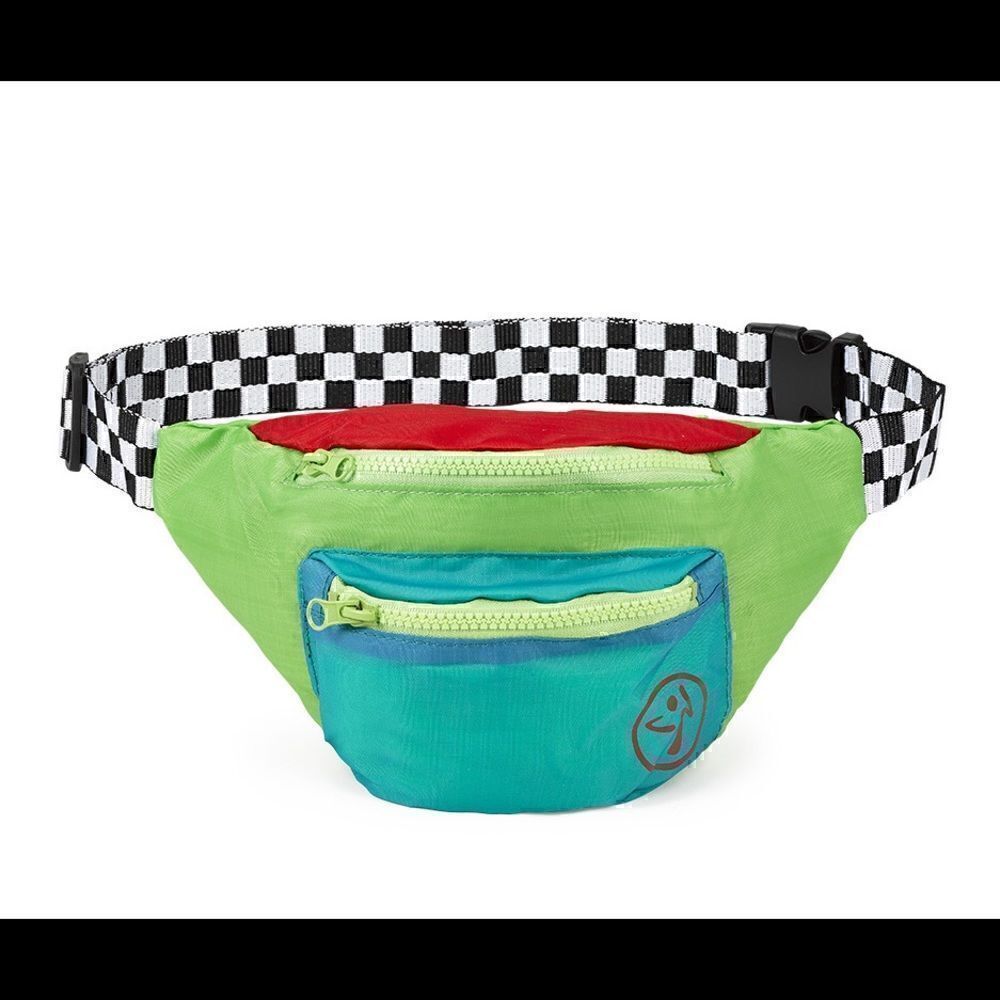 Zumba Fitness Better Faster waist bag 80’s 90’s influenced Bumbag fanny pack Nwt - Picture 3 of 7